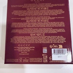 Gucci Lipstick Collection in Deep Burgundy